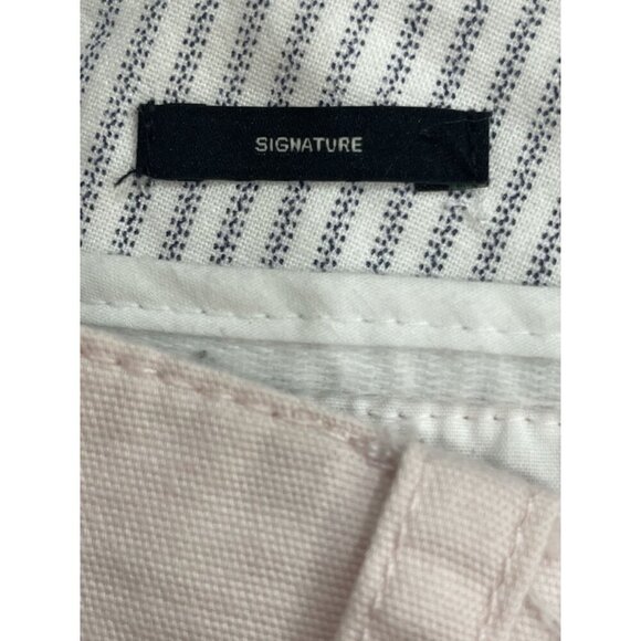 Talbots Signature Petite 10P Women's Light Pink Capri Pants Coquette Barbiecore - Picture 6 of 8